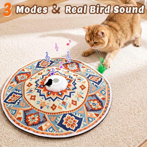 20 Pcs Interactive Cat Toys for Indoor Cats, Rechargeable Kitten Toys