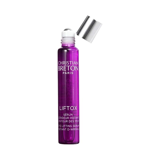 Christian Breton LIFTOX Eye Lifting Serum - Hydrating & Firming Under Eye Serum - Collagen & Hyaluronic Acid - Ophthalmologist-Tested, Made in France - 10 ml / 0.34 oz