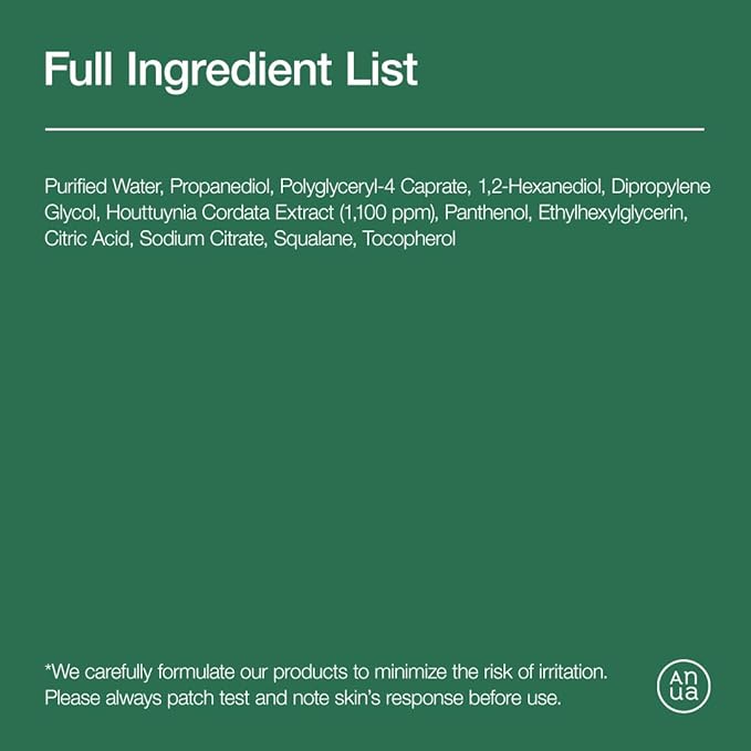 ANUA Heartleaf Low pH Deep Cleansing Water, Micella Water, Panthenol, Squalane, Makeup Remover for Sensitive Skin, Korean Skin Care (500g, 17.63 oz.)