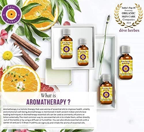 Deve Herbes Pure Cinnamon Essential Oil (Cinnamomum zeylanicum) Steam Distilled 5ml (0.16 oz)