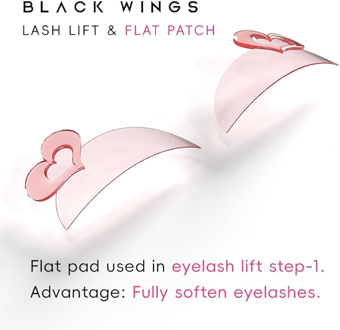 Korean Eyelash Perming Curler Lift Pads Eyelash Perm Pads Rods for LashLift Silicone for Eyelashes Makeup Beauty Tool Permanent (Love)