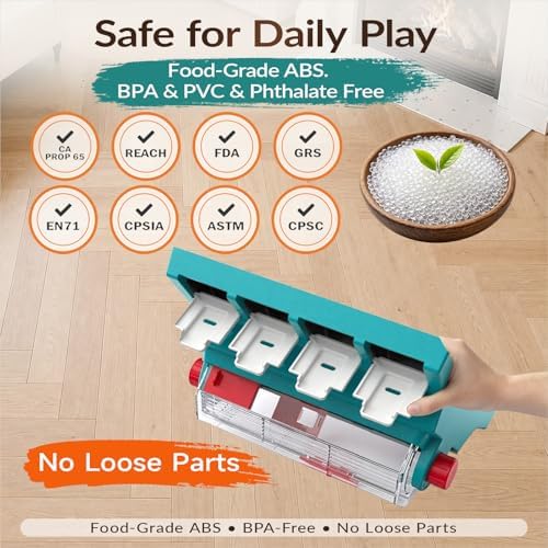 KADTC 2-Level Dog Puzzle Toy Rotating Treat Dispenser for Medium/Large Dogs | XL. 5-cup capacity. Longer meals. Adjustable food flow. Burn energy. Beat boredom. Build brainpower. Meals become enrichment.