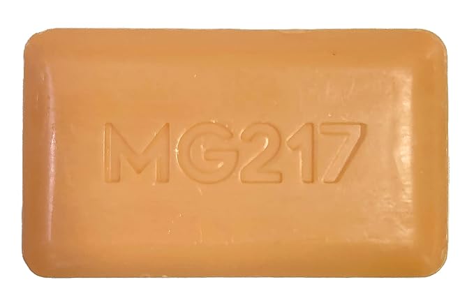 MG217 Psoriasis Dead Sea Exfoliating Bar Soap, Smooth & Soothe with Natural Exfoliating Agents, Aloe Vera, Papaya and Pineapple extract for Psoriasis Skincare, 5oz