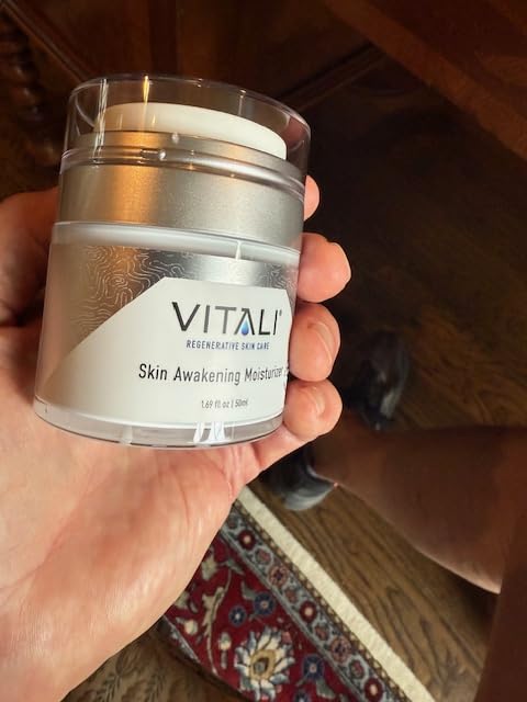 Vitali Skin Awakening Moisturizer – Lightweight Daily Body Cream for Hydrated, Smooth Skin, 5.07 fl oz