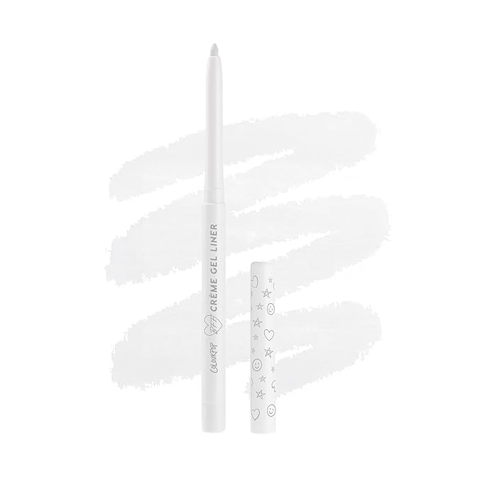 ColourPop Crème Gel Waterproof Eyeliner - 18HR Wear, Ultra-Pigmented Eyeliner Pencil with Matte & Metallic Finishes - Smudge-Proof, Vegan & Cruelty-Free - Exit (0.01 oz)