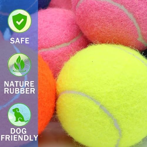 Magicorange Small Tennis Balls, 20 Pack 2 inch Tennis Balls for Dogs