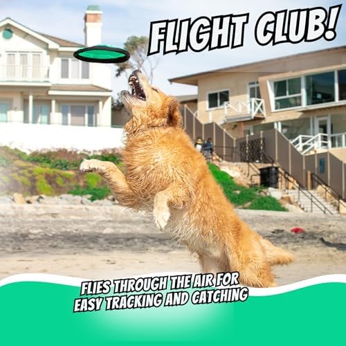 Hyper Pet Flippy Flopper Flying Disc Soft Dog Toy 9 Inch, Floats, 6 Pack