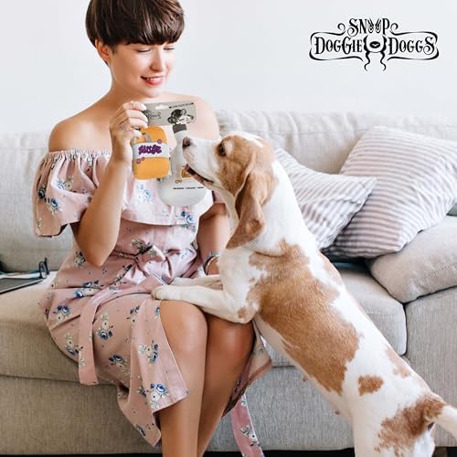 Snoop Doggie Dogs Plush Squeaky Dog Toy– Soft Interactive Chew Toy for