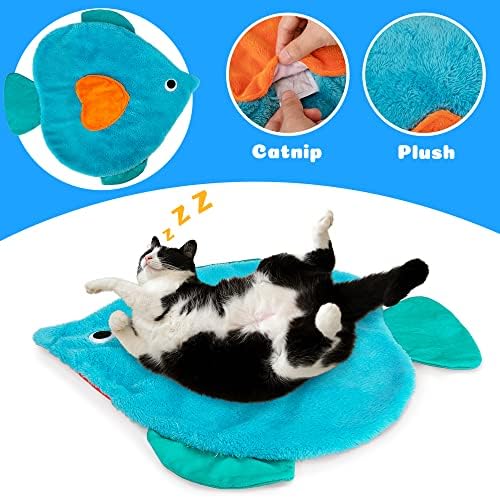 AWOOF Cat Mat,Catnip Toys for Indoor Cats
