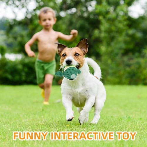 Mihachi Dog Enrichment Toys, Snuffle Toy for Small Medium Dogs, Detachable Dog Puzzles Squeaky Sniffle Interactive Toy for Foraging Training, Boredom and Mental Stimulation, Green Crocodile