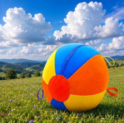 Herding Ball for Dogs, 21.6" XL Outdoor Exercise Toy for Medium Large Dogs