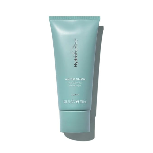 HydroPeptide Purifying Facial Cleanser, Pore-Perfecting Face Wash Absorbs & Balances Natural Oils, 6.76 Ounce