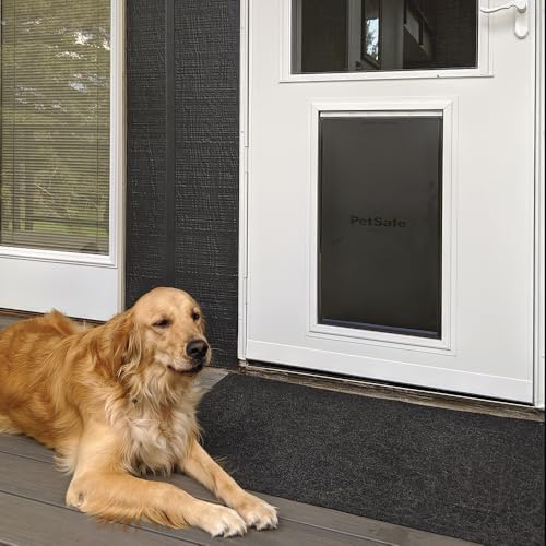 370-78 XL Pet Door White 34-in. Storm Door