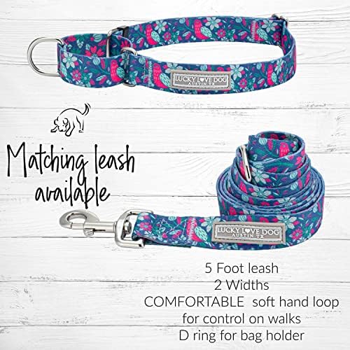 Lucky Love Dog Martingale Collar for Small Dogs Cute – Carriebelle, Small