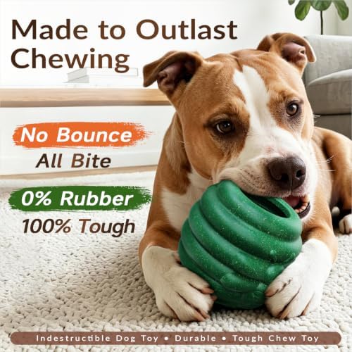 KADTC L, 3 in 1, Frozen Treat Dog Lick Ball & Kibble Dispenser & Chew Toy