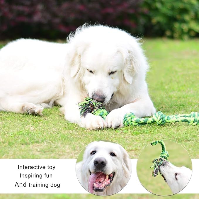 SHARLOVY Dog Toys for Large Dogs and Aggressive Chewers