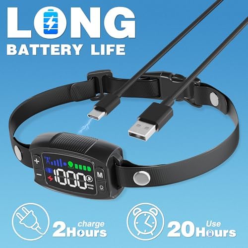 GPS Wireless Dog Fence System, Rechargeable Electric Fence for Dogs, IPX6 Waterproof Collar, Adjustable Warning, 33Yd-1000Yd Range, Pet Safe Outdoor Containment for Most Breeds