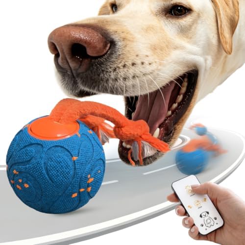 CloudValley Smart Interactive Dog Toy with Remote Control, E-TPU Material
