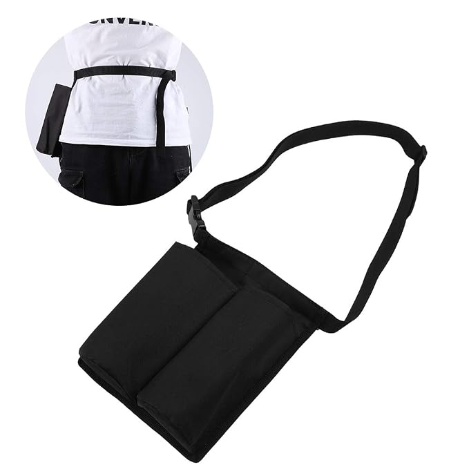 Massage Bottle Holster,Adjustable Massage Oil Holster Massage Lotion Massage Oil Waist Hanging Bag Single Kit