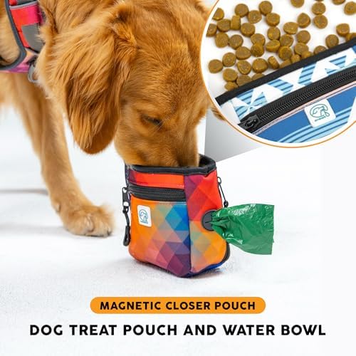 Embark Dog Treat Pouch - Waterproof Training Bag & Portable Water Bowl