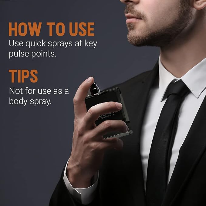 Woody's Cologne for Men Long-Lasting Men's Fragrance with Fresh Scent, Masculine Eau de Toilette for Daily Wear, 3.4 fl oz