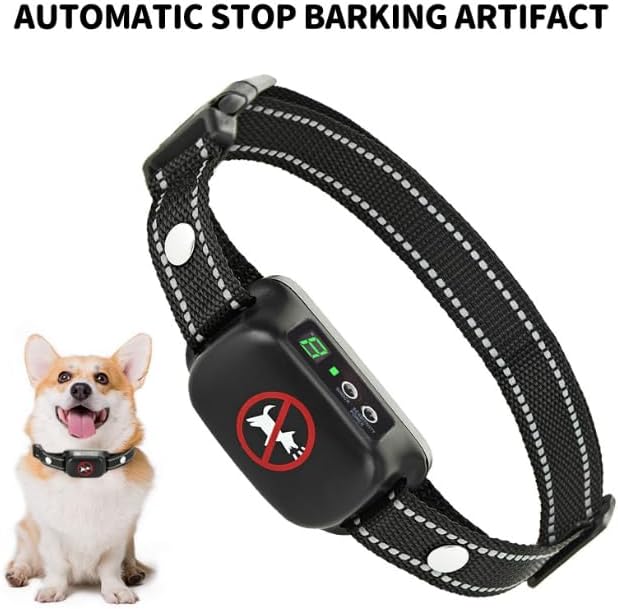 Dog Bark Collar, Smart Anti Barking Training Collar