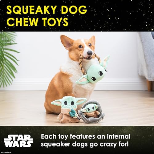 STAR WARS for Pets The Child Inch Cradle Dog Toy Multipack, 3 Pc
