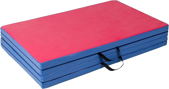 Polar Aurora 4'x10'x2 Thick Folding Gymnastics Exercise Mat Aerobics Stretching Yoga Mats