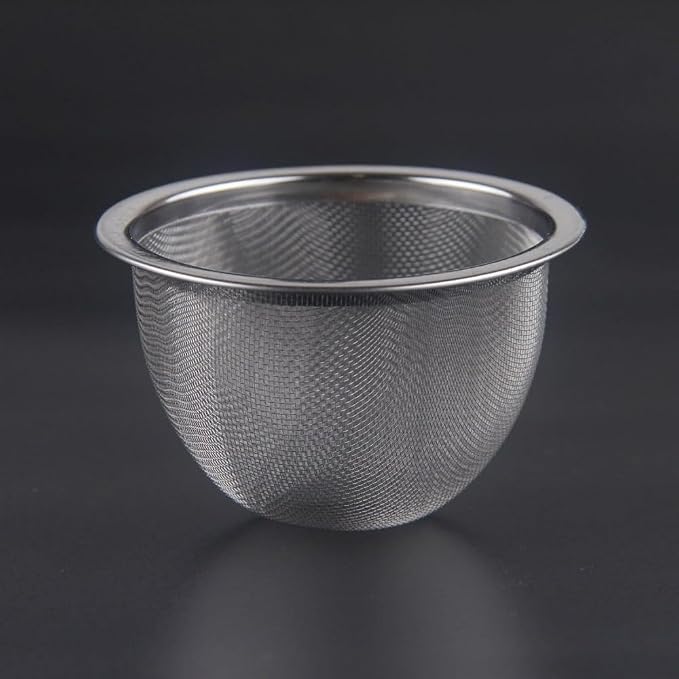 Reusable Stainless Steel Tea Infuser Mesh Strainer, Silver 6cm Metal Teapot Replacement Mesh Strainer, Tea Steeper Basket Filter Mug, Cup, Teapot Accessories, Cup Accessories