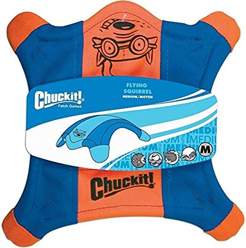 Chuckit! Ultra Tug Dog Toy (Medium) Flying Squirrel Fetch Dog Toy (Medium)