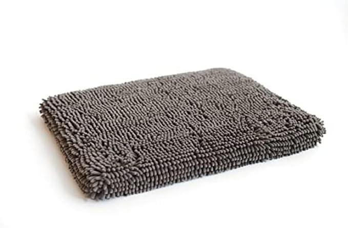 Dog Gone Smart Pet Products Dog Gone Smart Dirty Dog Microfiber Cushion Pad, Grey, 21x30 Inches (D