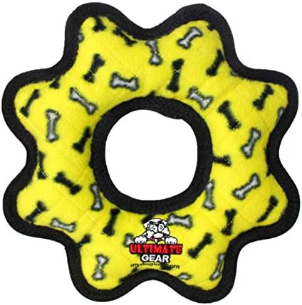 TUFFY® Ultimate Gear Ring Ultra Durable Plush Dog Toy