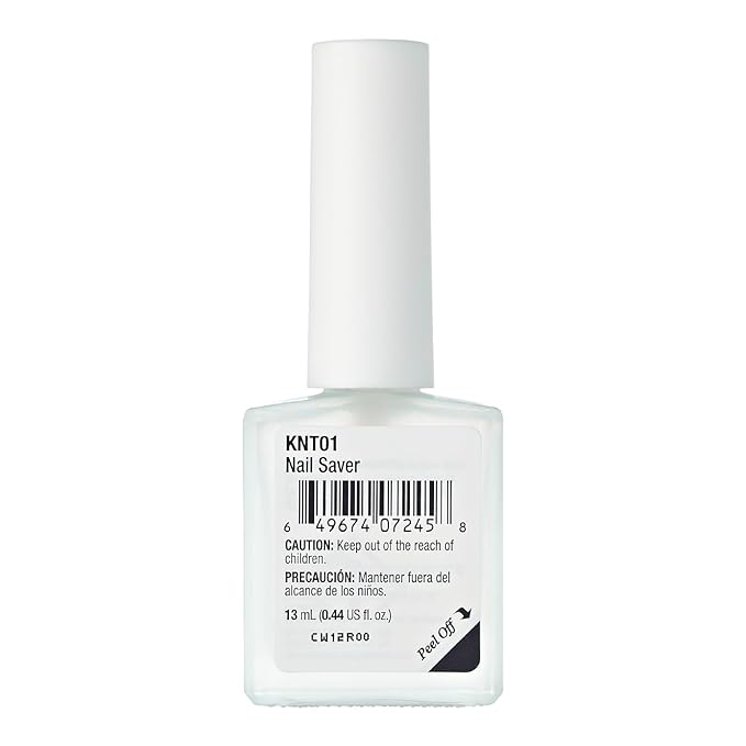 Kiss New York Nail Strengthening Treatment, Infused with Biotin, Propolis, Tea Tree Oil, Fingernail and Toenail, Eliminate Discoloration, Made in Korea
