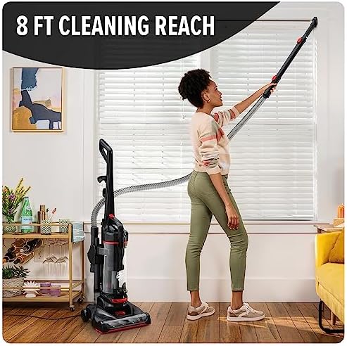Dirt Devil Multi-Surface Total Pet+ Upright Bagless Vacuum Cleaner | Ideal for Carpet and Hard Floor, Includes Pet Tool Kit, Powerful, Lightweight, Corded Vacuum Cleaners for Home Use