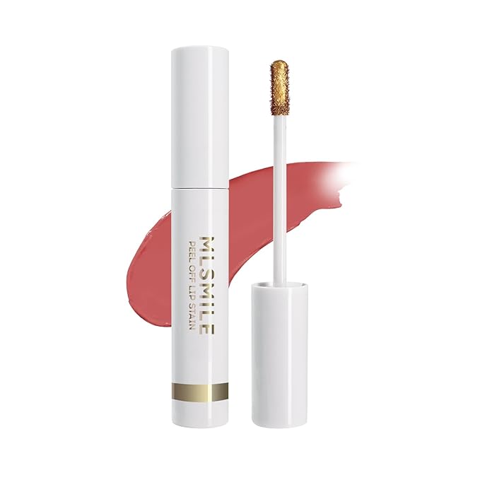 Lip Stain Peel Off， High Pigment Matte Lip Color,All-Day Vibrant Kiss-Proof Lip Stain, Long Lasting Waterproof Lip Tint for Women