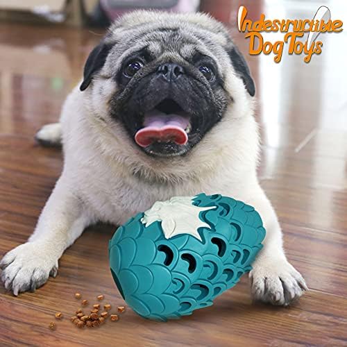 Lasts 6X Longer Chew Toy for Power Chewers, Indestructible for Training | Tough Treat Dispenser for Large Dogs, Durable Puzzle, Good for Dental Health, Easy to Clean