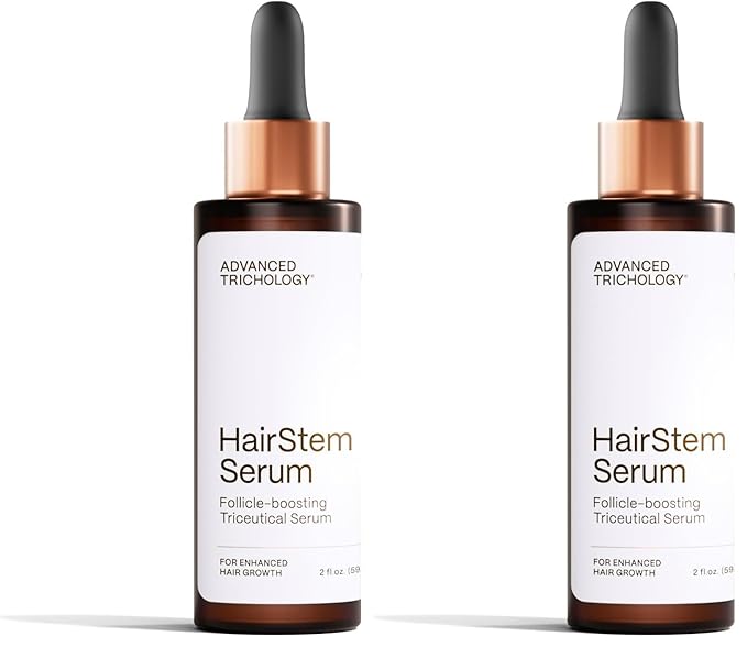 HairStem Follicle-boosting Triceutical Serum for Thicker Fuller Hair | Triple-Action, Multi-Zonal Topical Serum for Hormonal, Nutritional, and Inflammatory-Related Hair (Pack of 2)