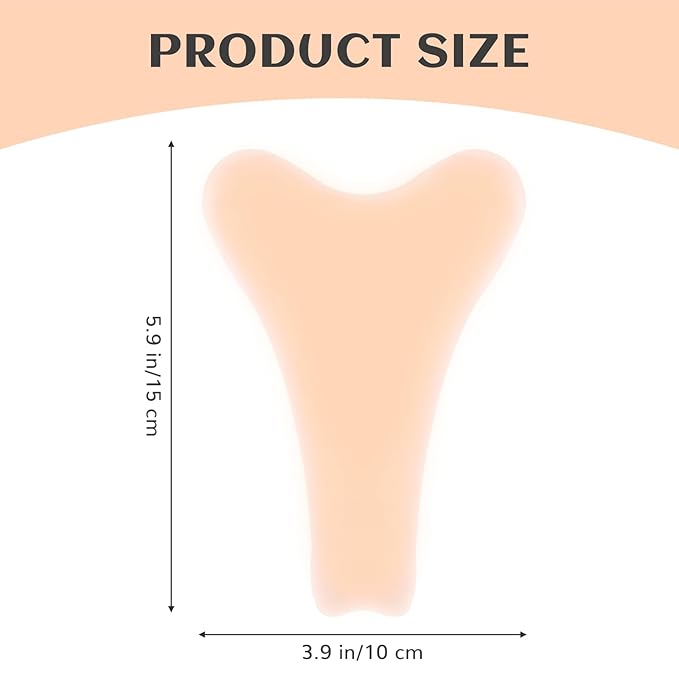 4 Pack Y Shape Concealer for Women,Reusable Anti Underwear for Women,Invisible Silicone Ladies' Seamless Pads Cover for Leggings Swimsuits All and Yoga Pants(Skin Color)