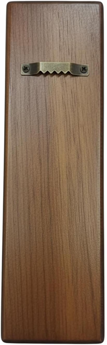 Wall Mount Wood Vase for Living Room,Modern Wood Planter Art Decor for Fake Plants Greenery Flowers,Farmhouse Bedroom Kitchen Dinning Bathroom Home Office Decoration (Brown)