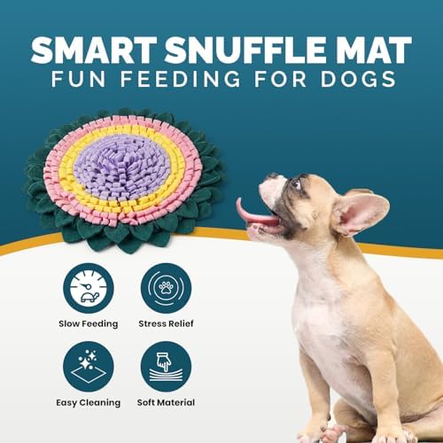 PET ARENA Interactive Dog Snuffle Feeding Mat Adjustable Nose Work Toy