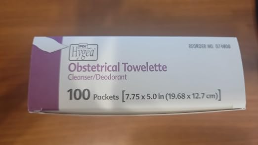 PDI Obstetrical Towelettes, Box of 100