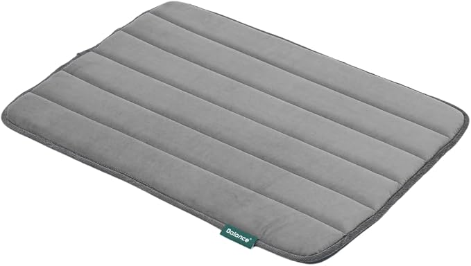 BALANCE Dog Crate Pad, Dog Foam Crate Mat Kennel Pad, Washable Water-Resistant Pet Bed Flat Dogs Cage Mat for Small Dogs