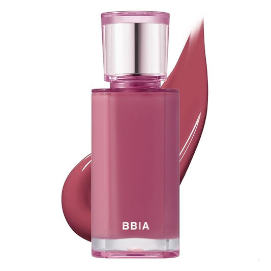 BBIA Lucky Shine Tint – Glass-like High-Glossy & Glowy Lip Stain Soft Muted Color Naturally Moisturizing & Plumping Comfortable Texture Long-Lasting Non-Sticky Korean Makeup (05 LUCKY PLUM)