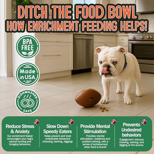 Food Puzzle Feeder for Large or Medium Dogs, 5C