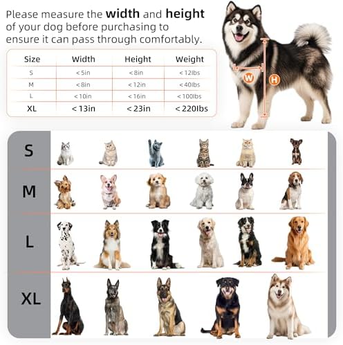 3-Flap Never Rust Extra Large Dog Door for Wall with Sliding Lock Panel | Steel Frame & Telescoping Tunnel Pet Door, Extreme Weather Durable, Weatherproof Doggy Door for Wall (Pets Up to 220 Lb)