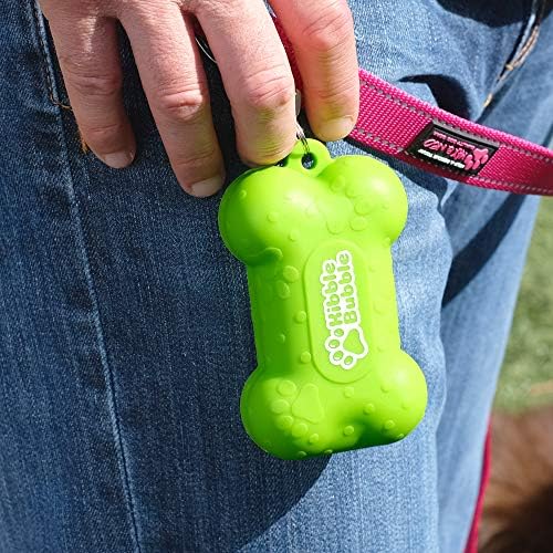 Dog Treat Pouch, Yellow Bone (30747-O) 4.3" x 2.6" (Pack of 5)
