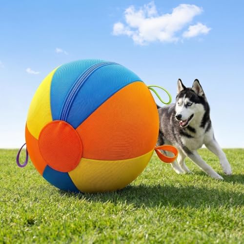 Herding Ball for Dogs, 21.6" XL Outdoor Dog Balls for Medium Large Breeds
