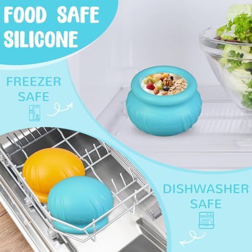 Wobbly Dog Enrichment Lick Toy, Stuffable Frozen Lick Bowl to Keep Dogs Busy, Long-Lasting Interactive Treat Dispensing Dog Toy, Silicone Fetch Catch Chew Toy(Teal,L)