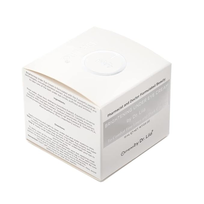 EPILYNX Gluten-Free, Hypoallergenic, Vegan Brightening and Illuminating Under Eye Moisturizer by Dr. Liia
