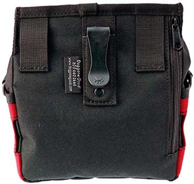 Doggone Good Rapid Rewards Deluxe Dog Training Bag with Belt (Red)